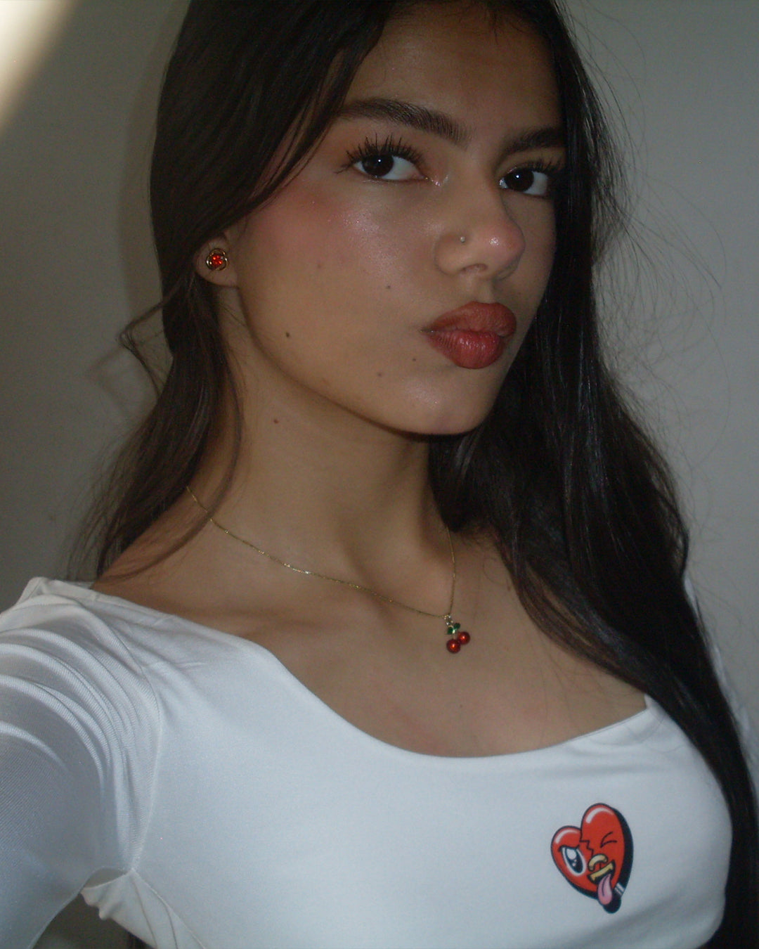Iconic ❤️‍🩹 Crop Manga larga